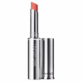 M.A.C Cosmetics Locked Kiss 24-Hour Lipstick - Mull It Over & Over (Peachy Nude) - .06 oz / 1.8 g