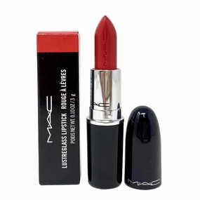 M.A.C Cosmetics Lustreglass Lipstick - Flawless Is More (Dark Coral) - 0.10 oz / 3 g