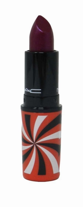 M.A.C. Hypnotizing Holiday Frost Lipstick - Berry Tricky (Purple w/ purple pearl), Large