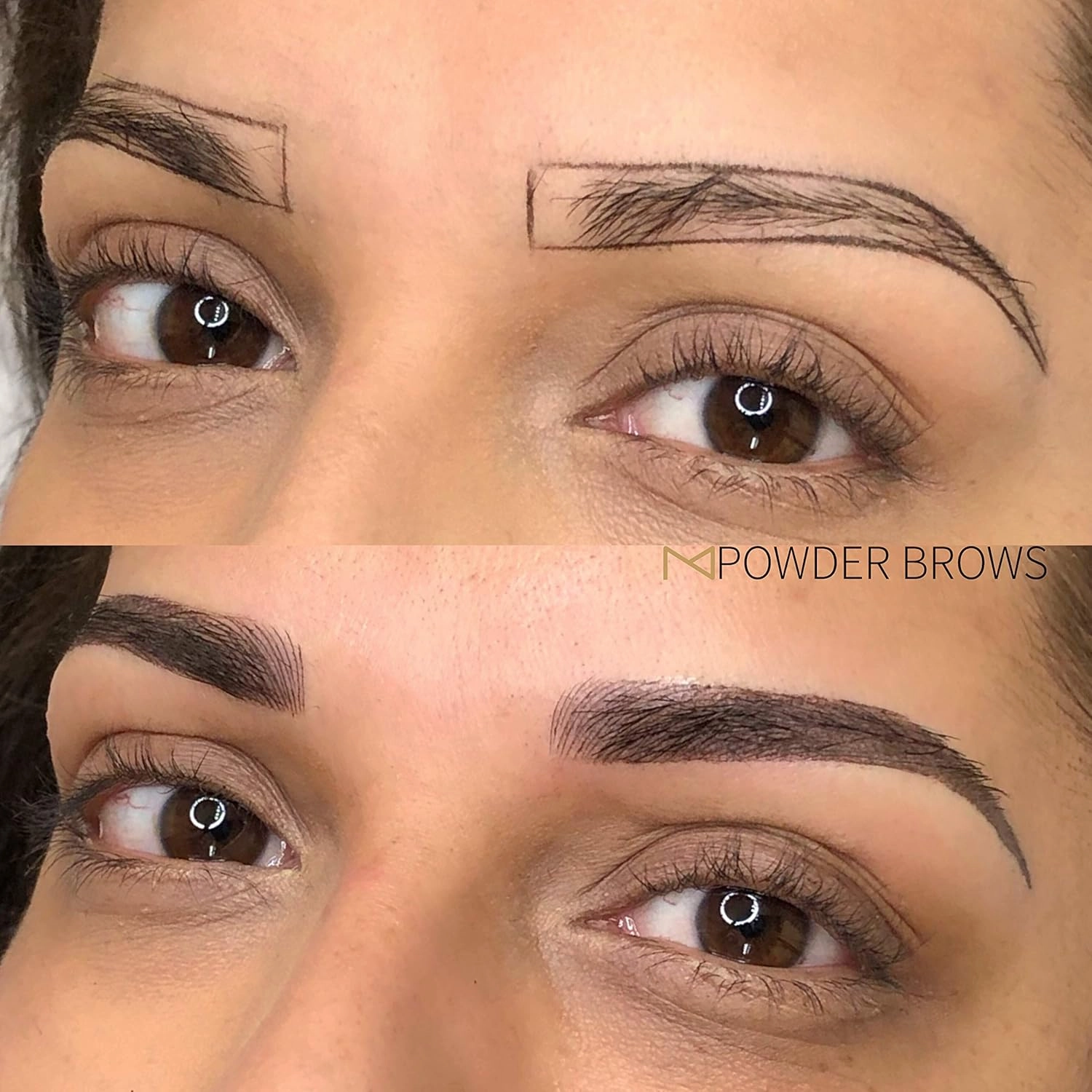 M Cosmetic LIQUID Pigment For Eyebrow Powder Brows, Nano Brow, Shading Permanent Makeup, Microblading - Machine Use - No Mixing - For Professionals Only -12ml (Dark Ash Brown)