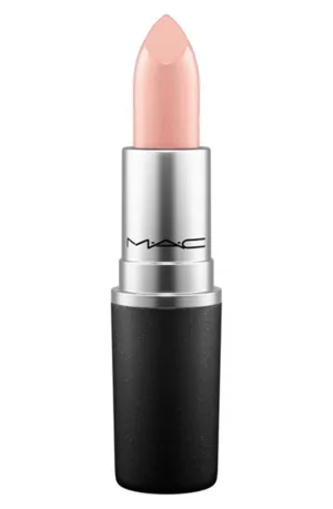 MAC Lipstick # CREME D’ NUDE - Pale muted peach beige [Cremesheen]