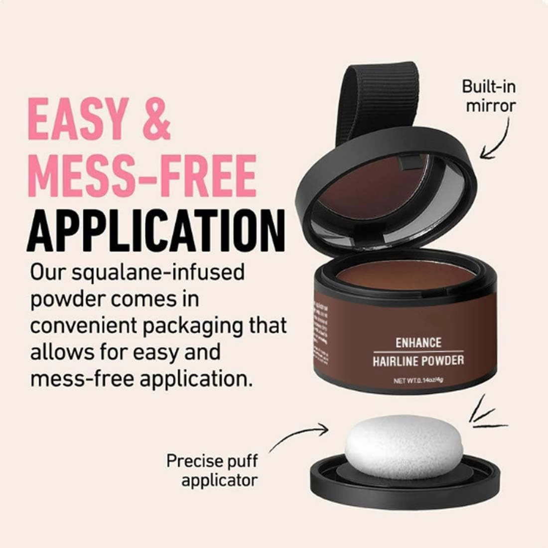 Magic Root Cover Up, Maycheer Hairline Shadow Powder, Tender yellow
