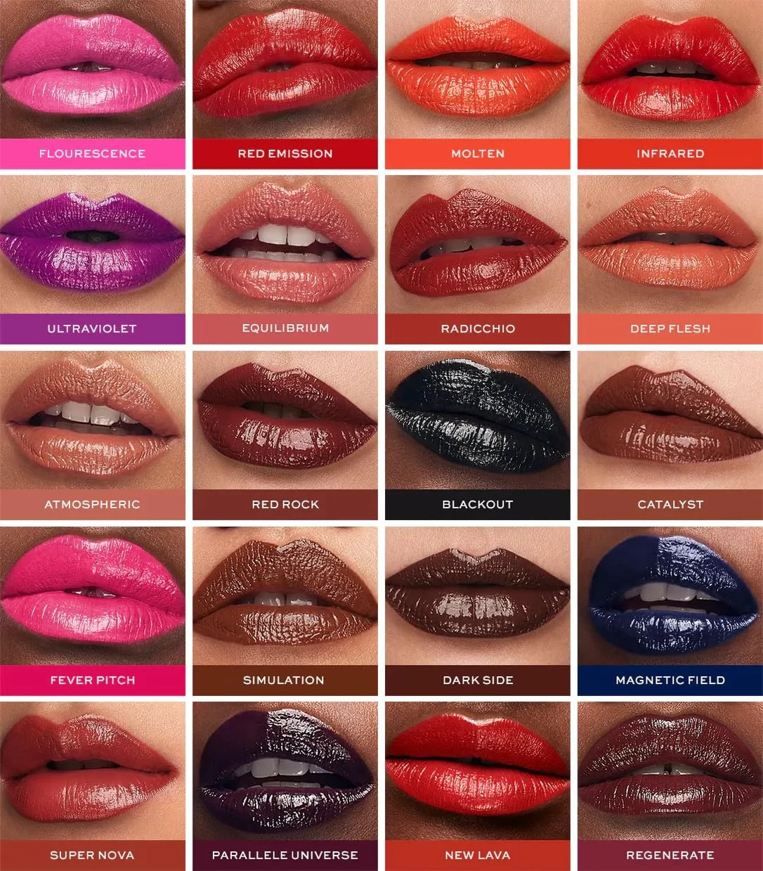 MAKE Beauty Cream Supreme Long-Lasting Lipstick. High Impact Hydrating Lip Color with Emollient Moisturizing Formula. Creamy Semi-Glossy Lipstick - Shade, Atmospheric