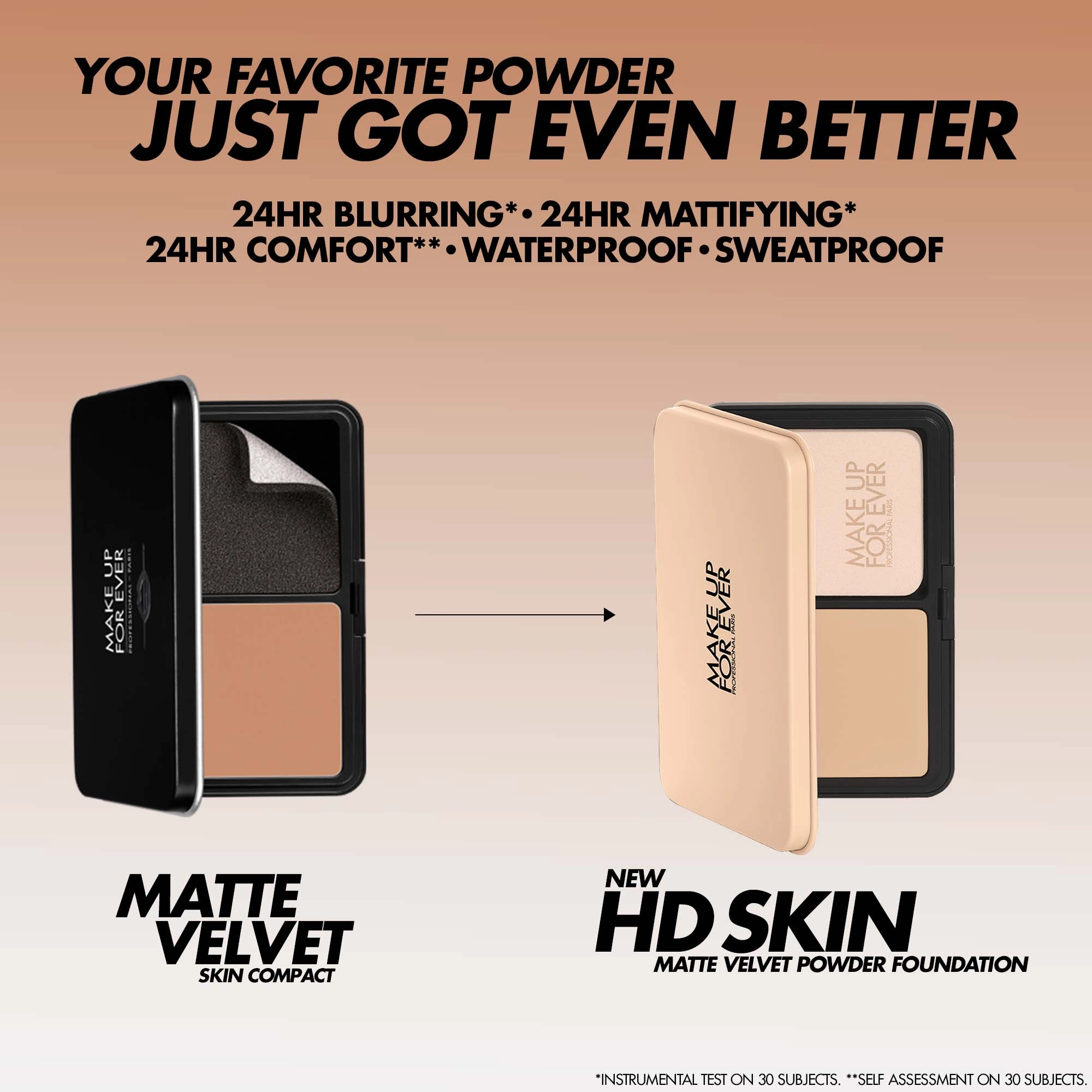 Make Up For Ever HD Skin Matte Velvet Powder Foundation