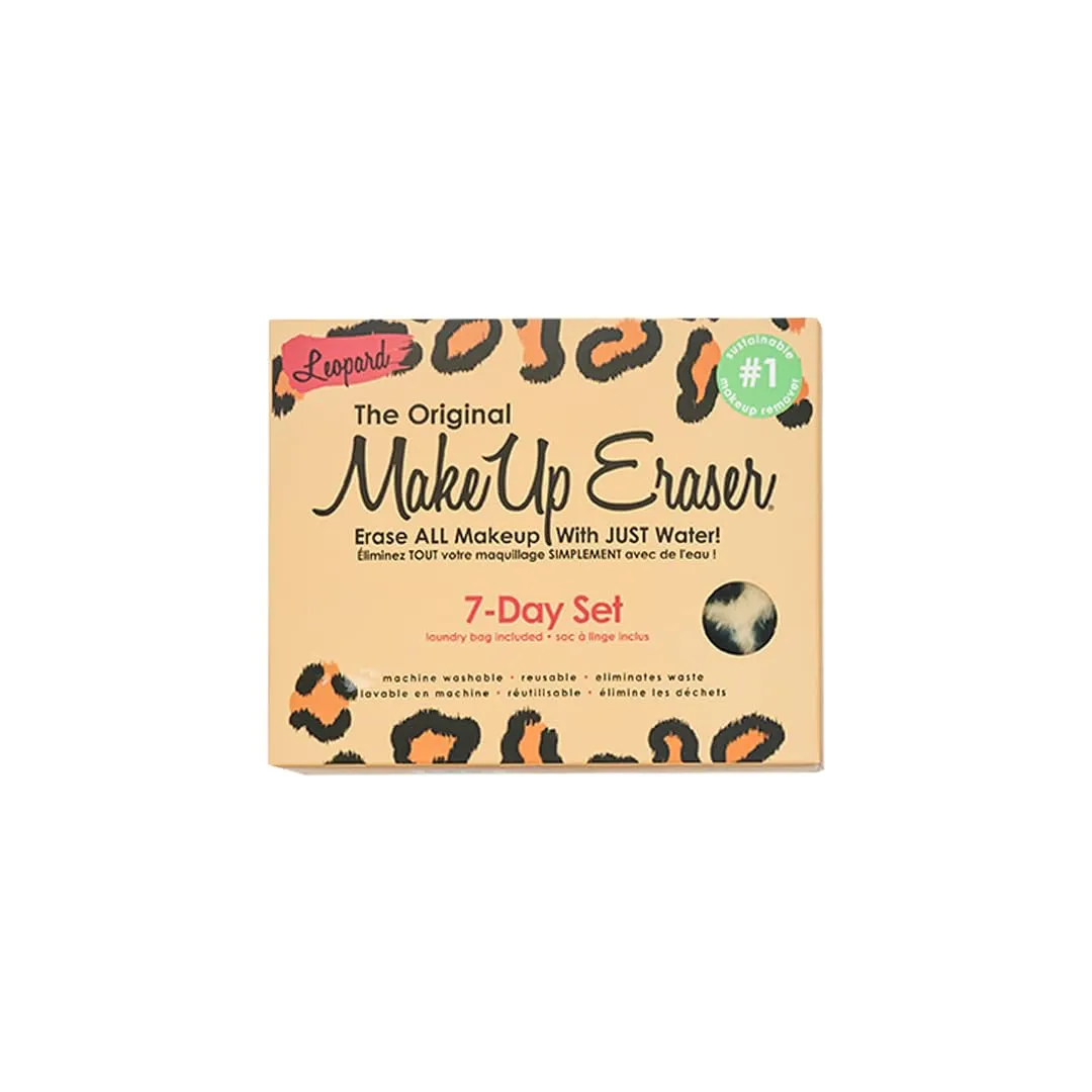 Makeup Eraser The Original, 7-Day Set, Erase All Makeup with Just Water, Including Waterproof Mascara, Eyeliner, Foundation, Lipstick, Sunscreen, and More!
