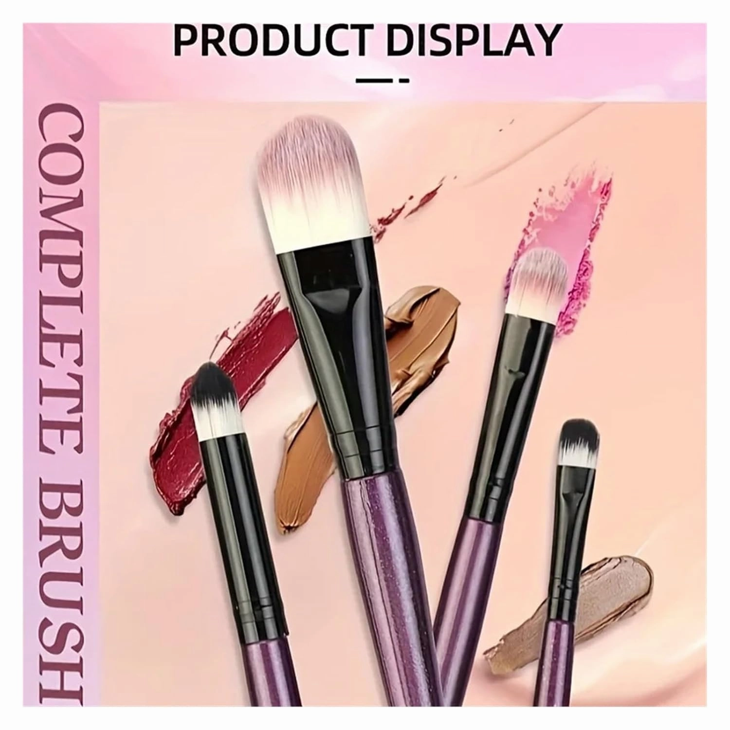 Makeup Brushes 20pcs Eyeshadow Professional Women Cosmetics Face Brush Eyebrow Eyelash Lip Powder Blush Set Travel Make Up Tools(Yellow)