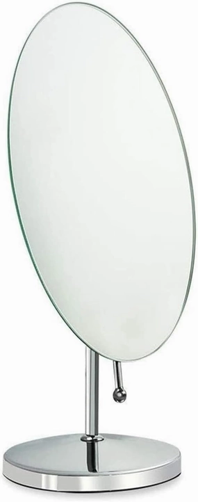 Makeup Mirror, Desktop Vanity Mirror Free to Adjust Oval HD Mirror Makeup Mirror. Living Room Bathroom
