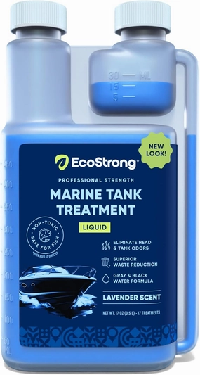 Marine Holding Tank Treatment | Powerful Enzymatic Black Water Digesting Liquid - Eliminates Tank Odor and Breaks Down Waste (17 OZ)