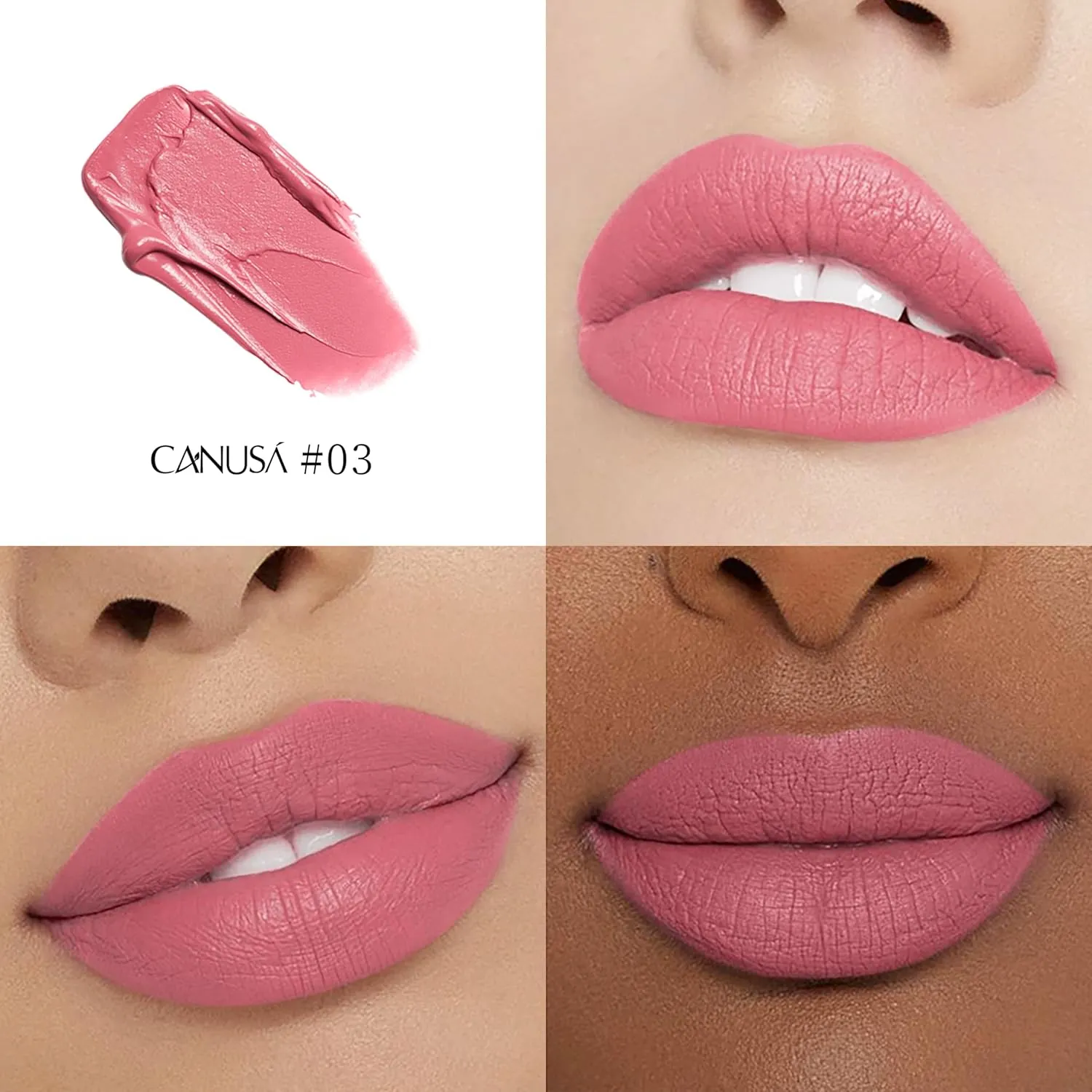 Matte Lipstick, Infallible Matte Resistance, Long Lasting, High Coverage, High Impact Lipcolour with Moisturising Creamy Formula (A SET, ONE SIZE)