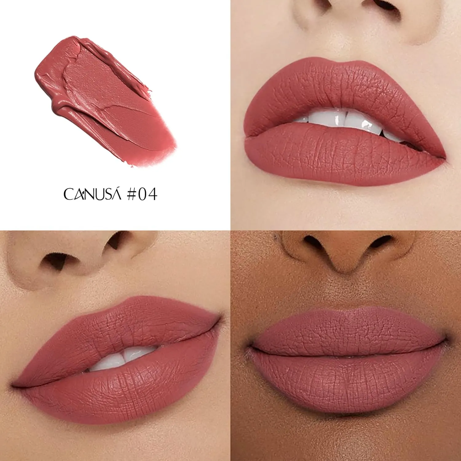 Matte Lipstick, Infallible Matte Resistance, Long Lasting, High Coverage, High Impact Lipcolour with Moisturising Creamy Formula (A SET, ONE SIZE)