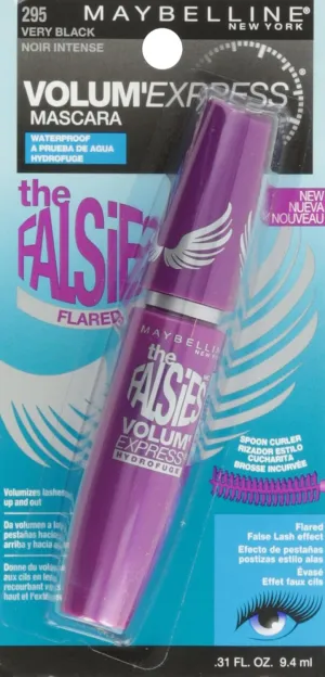 Maybelline New York Volum' Express The Falsies Flared Waterproof Mascara, Very Black, 0.31 fl. oz. (Pack of 2)