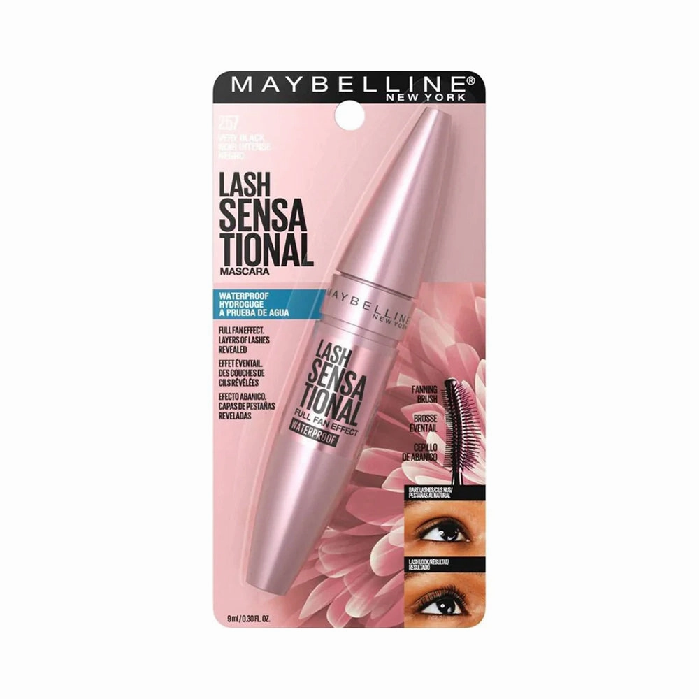 Maybelline Lash Sensational Mascara Waterproof 257 Very Black