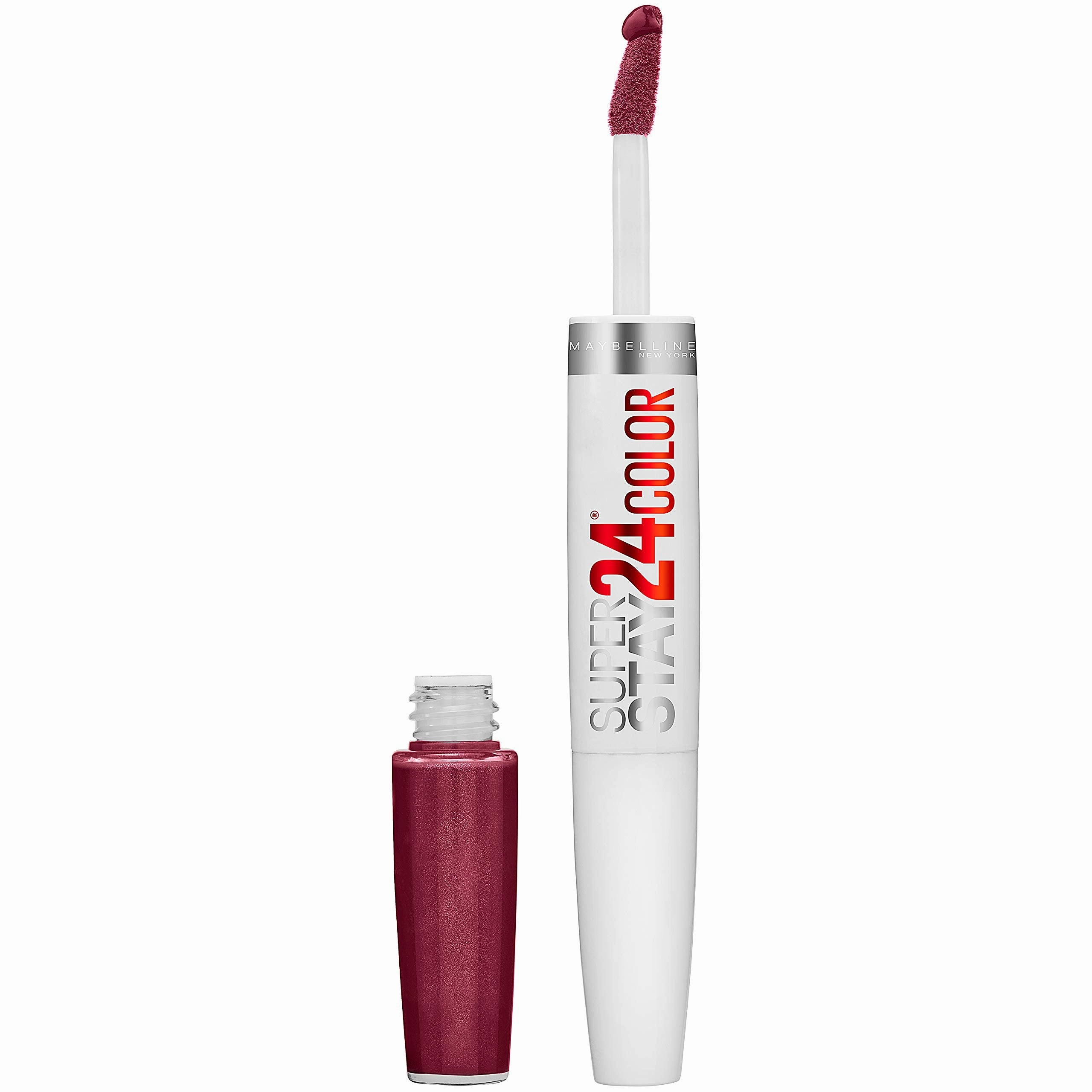 Maybelline SuperStay 24, 2-Step Liquid Lipstick, Unlimited Raisin