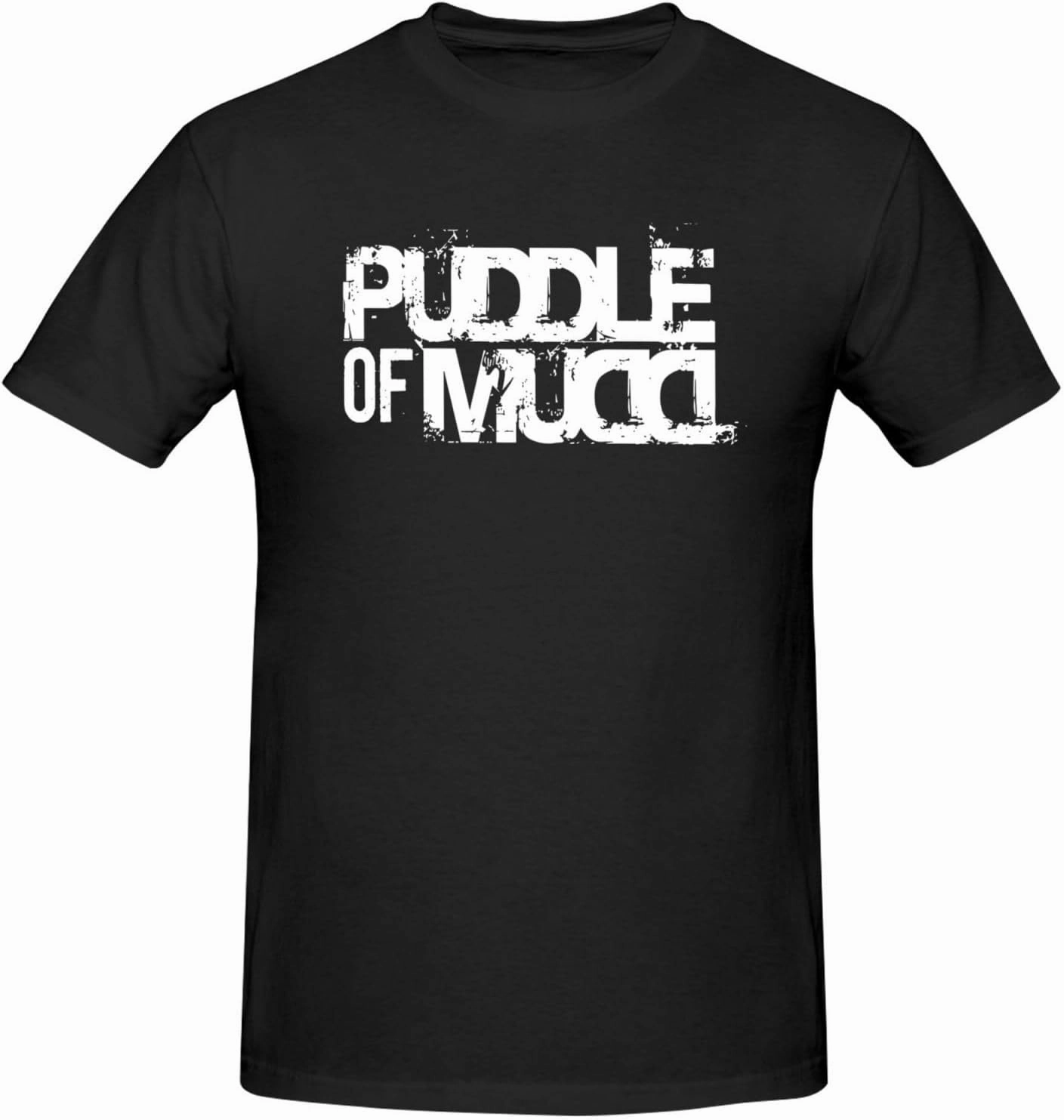 Men's T Shirt Cotton Crewneck Fashion Casual T-Shirt Short Sleeve Tee Shirts Black