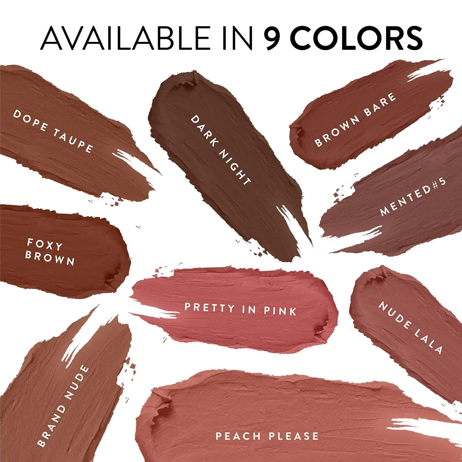 Mented Cosmetics Nude Lipstick for Women, Semi-Matte Long-Lasting Lip Stick, Moisturizing Vegan, Paraben & Cruelty-Free, Enhances All Complexions, Perfect for Everyday Makeup, Brown Bare
