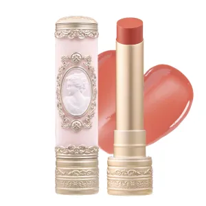 Millefee Antoinette Melting Rouge Lipstick, Highly Moisturizing, Transparent, Yeve, Brevet, Gift, Present, Carving Lip, Melting Texture, Fragrant, MilleFee (06 Orange Soleil)