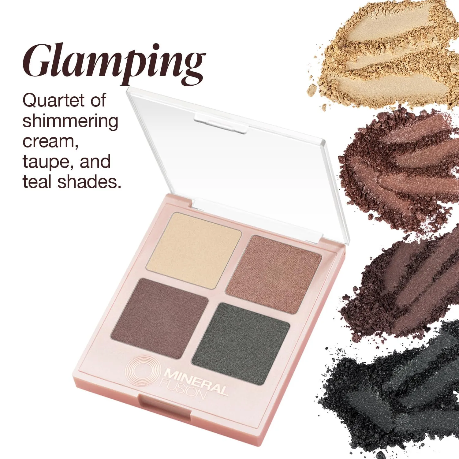 Mineral Fusion Glamping Eyeshadow, 0.25 oz