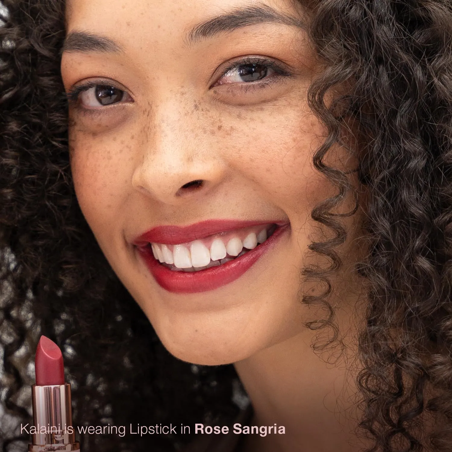 Mineral Fusion Lipstick, Vivid & Smudge-Free Lip Color with Avocado Oil, Cocoa Seed Butter & More, Long-Lasting Vegan Lipstick, FD&C Dye-Free, Cruelty-Free, Paraben-Free, Gluten Free, Rose Sangria