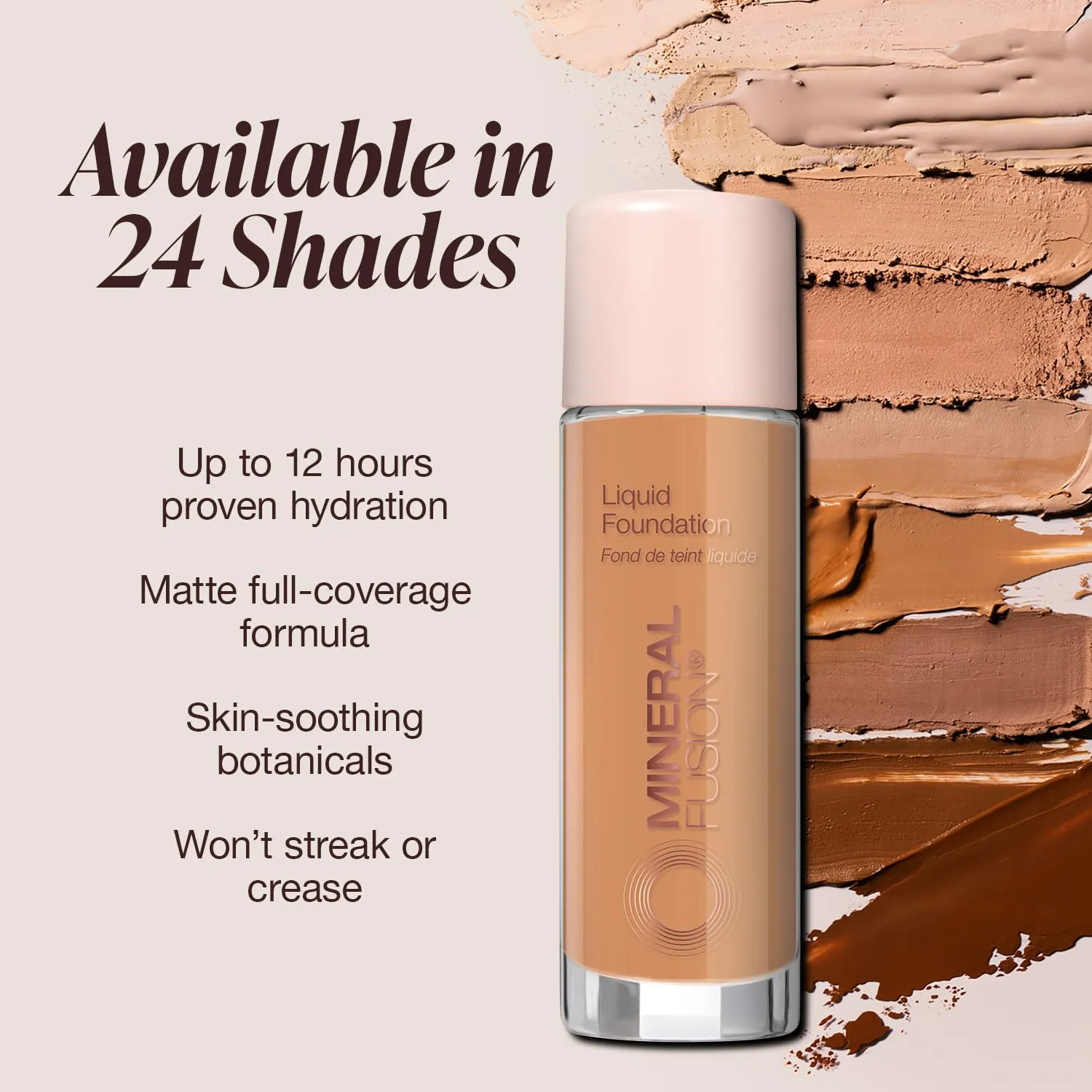 Mineral Fusion Liquid Foundation, Cool 1, 1 Fl Oz