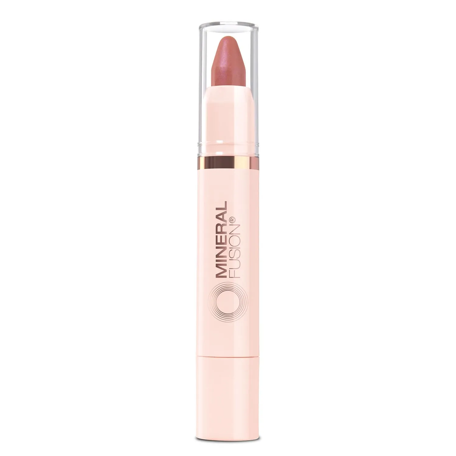 Mineral Fusion NEW Sheer Moisture Lip Tint, Buildable Lip Color, Hydrating Lip Balm with Jojoba Oil, Shea Butter & More, Hydrates & Nourishes, FD&C Dye-Free & Hypoallergenic, Resilient, Earthy Berry