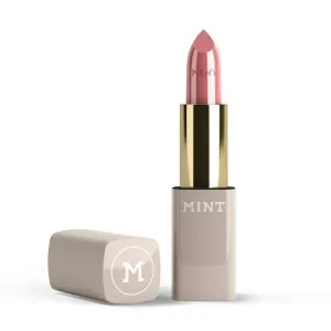 MINT Lipstick in NUDE PARFAIT - Optical Teeth Whitening Lipstick with Blue Pigments - Immediate Bright Smile Effect - Fuller Lips Effect with Hyaluronic Acid and Oléoactif Complex - By Dr. Mintcheva