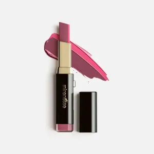 Mirenesse 10 Collagen Maxi-tone Lip Bar, Plumping Lipstick with Two Rich Red Color Tones, Hydrating & Lip Softening, Vegan & Toxin Free, 1 Freedom 0.1oz