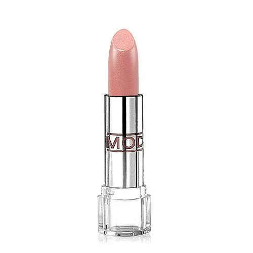 MODE Lustre Lipstick Nude Pink Beige Cream 53, Hydrating Creamy Lip Color, Moisturizing Sweet Almond, Cherry, Avocado Natural Fruit Oils, Organic Shea Butter