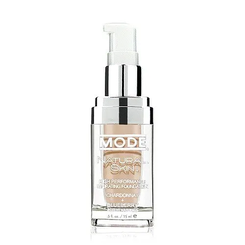 MODE Natural Skin High Performance Hydrating Foundation, Fair to Light Neutral NS2, Nourishing Coconut Glycerin, Chardonnay Grape & Wild Blueberry Skincare