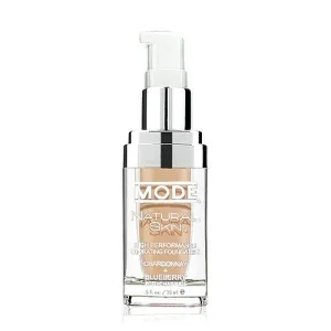 MODE Natural Skin High Performance Hydrating Foundation, Light Medium to Olive Complexion NS4, Nourishing Coconut Glycerin, Chardonnay Grape & Wild Blueberry Skincare