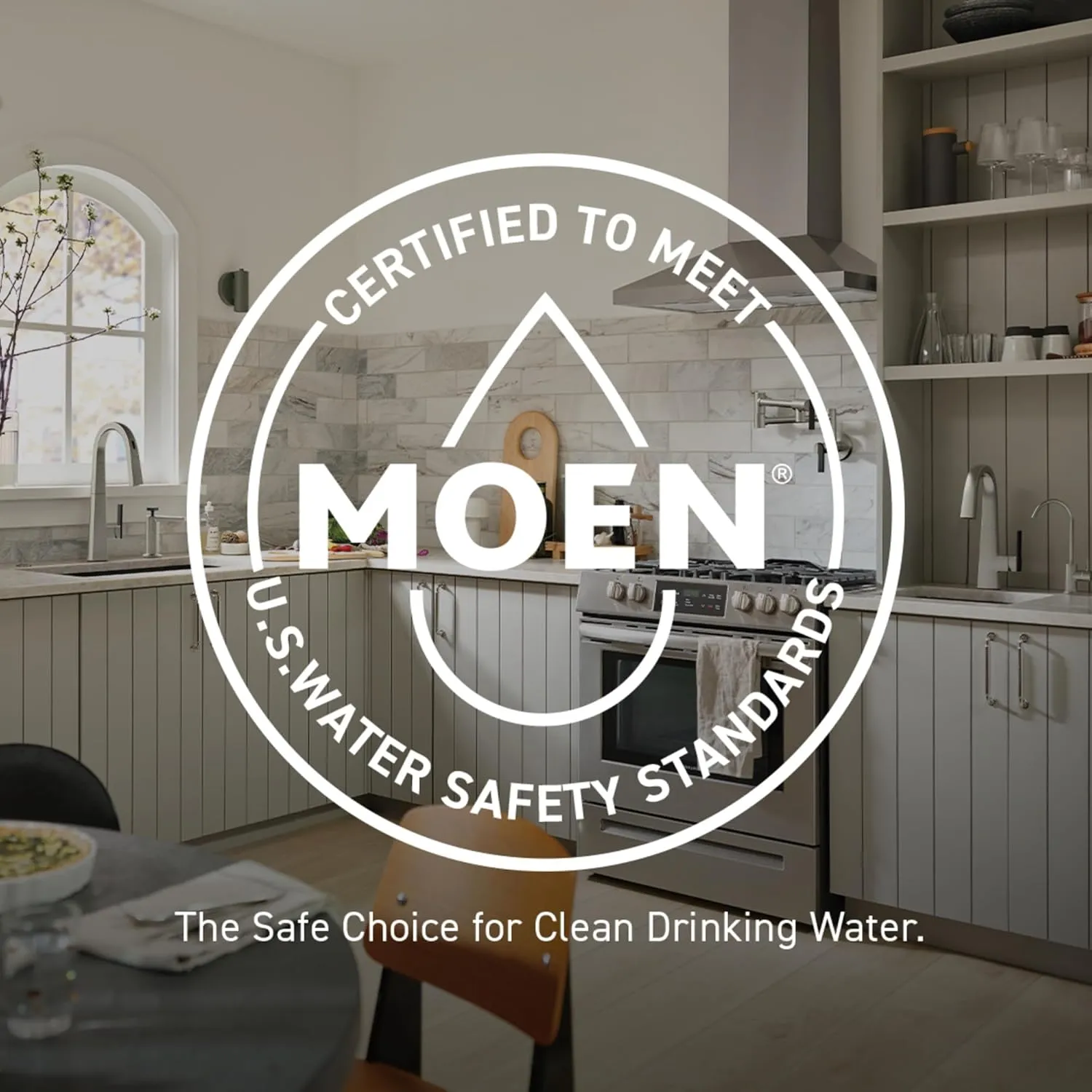 Moen Essie Mediterranean Bronze MotionSense Wave One-Handle Touchless Kitchen Faucet with Pulldown Sprayer and Soap Dispenser, 87014EWBRB