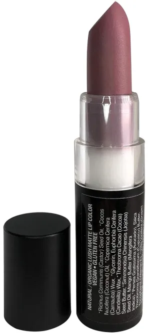 Mom's Secret 100% Natural Matte Lipstick, Organic, Long Lasting, Vegan, Gluten Free, Cruelty Free, Made in the USA, 0.12 oz. (Love'n Lilac)