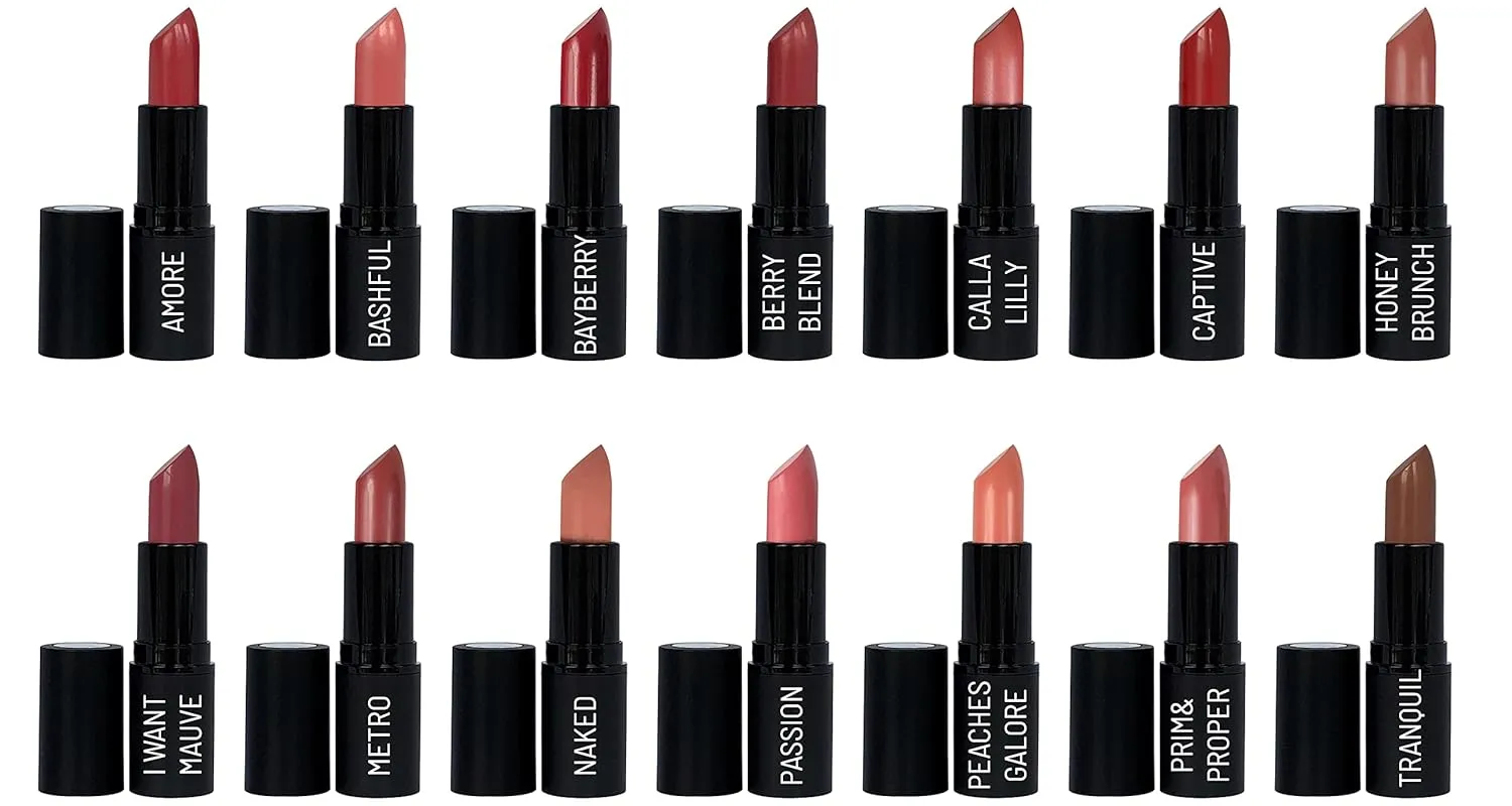 Mom's Secret Natural Lipstick, Made with Organic Ingredients, Rich in Vitamin E, Vegan, Paraben Free, Gluten Free, Cruelty Free, Made in the USA. 0.16 oz. (Berry Blend)