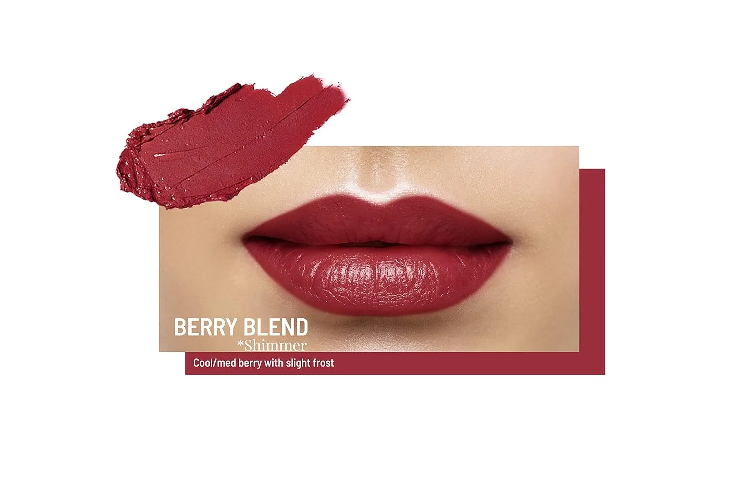 Mom's Secret Natural Lipstick, Made with Organic Ingredients, Rich in Vitamin E, Vegan, Paraben Free, Gluten Free, Cruelty Free, Made in the USA. 0.16 oz. (Berry Blend)