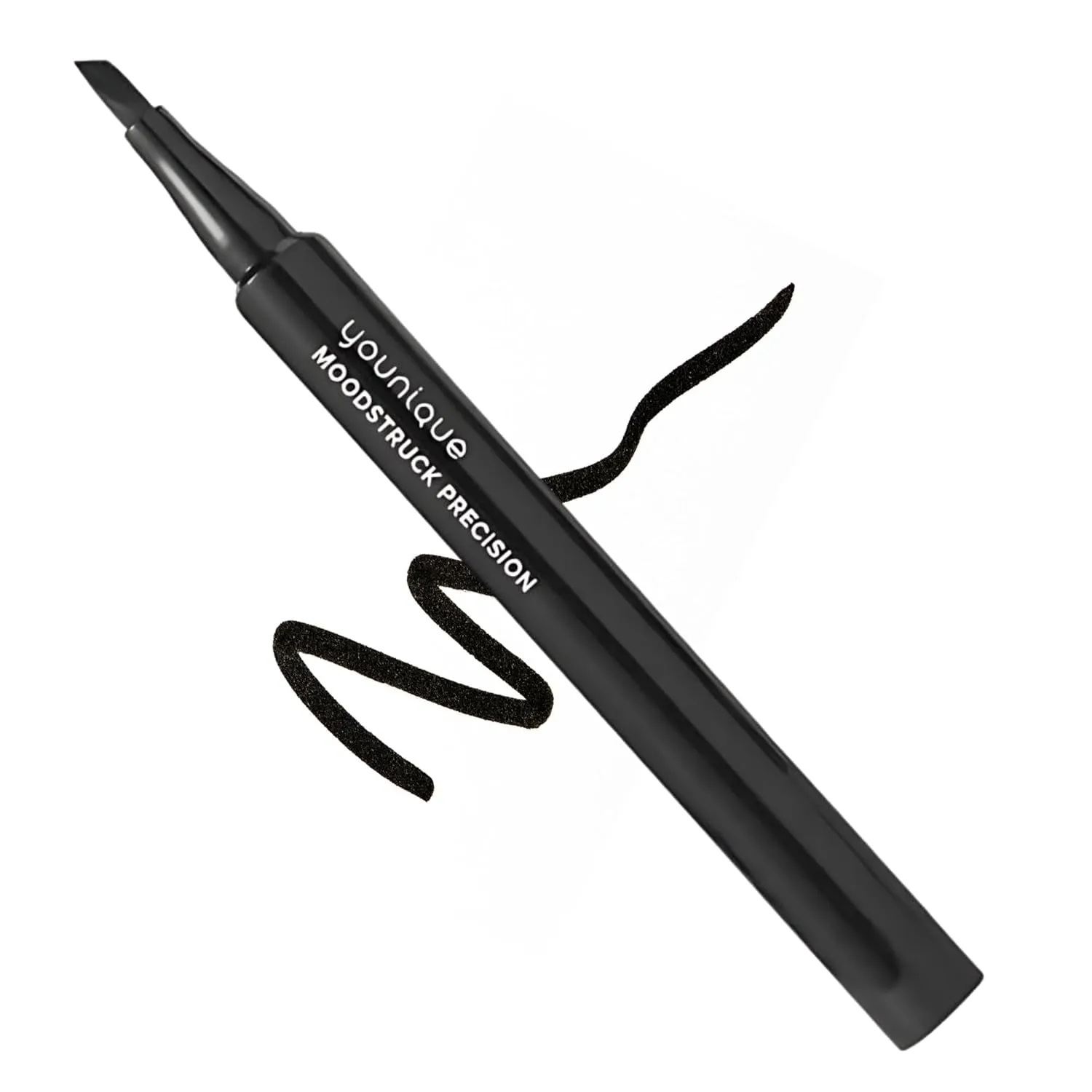 MOODSTRUCK PRECISION Liquid Eyeliner - Perfect Jet Black | Smudge-proof, Water-Resistant Makeup Essential | Flawlessly Pigmented for Dramatic Winged Looks | Seamless Eyeliner Pen