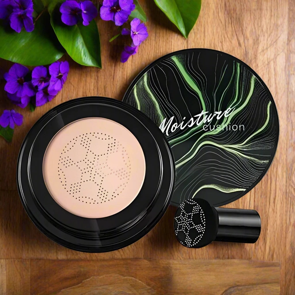 Mushroom Head Air Cushion BB Cream Foundation - Hydrating, Light Coverage, Radiant Skin