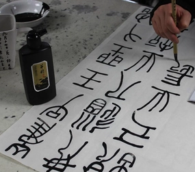 MZ001 HmayartBlack Sumi Liquid Ink for Japanese Brush Calligraphy & Chinese Traditional Artworks 250ml (Black)