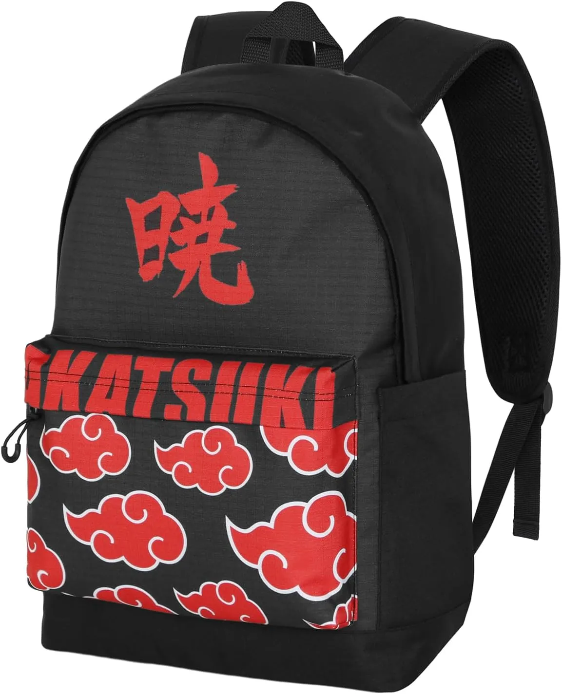 Naruto Plus HS Backpack Kanji, Black, One Size