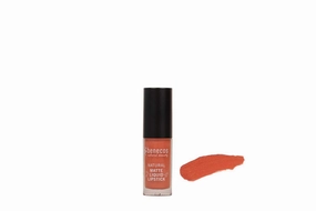 Natural Matte Liquid Lipstick: Coral Kiss