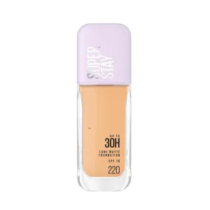 New York Super Stay Lumi-Matte Liquid Foundation - 220, Up To 30H Long Wear, Water & Transfer Proof. SuperStay Lumi-Matte Liquid Foundation comes with Non-comedogenic & Vegan Formula | 35ml