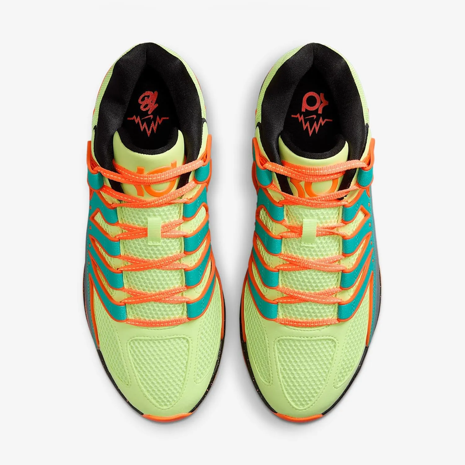 Nike KD18 Basketball Shoes (HV1993-301, Clear Jade/Liquid Lime/Black)