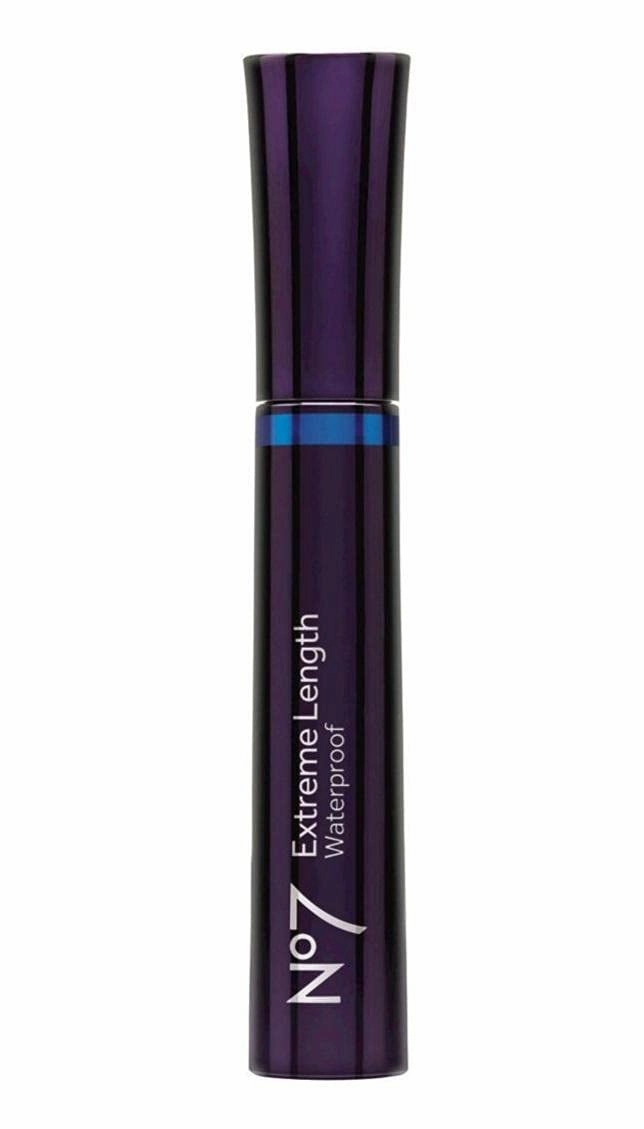 No7 Extreme Length Waterproof Mascara - Black 7ml by No.7