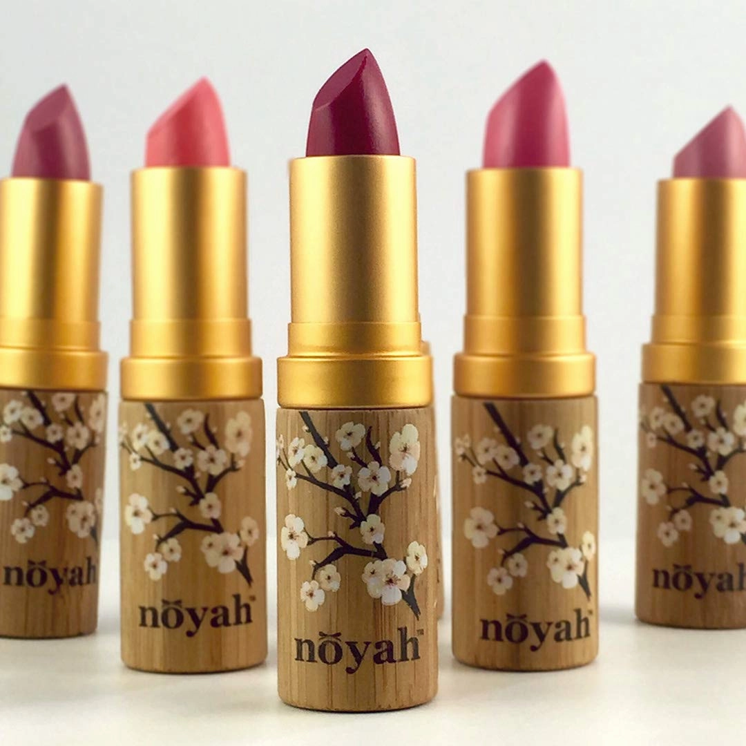 Noyah Clean Natural Lipstick, Currant News, 0.16 oz.