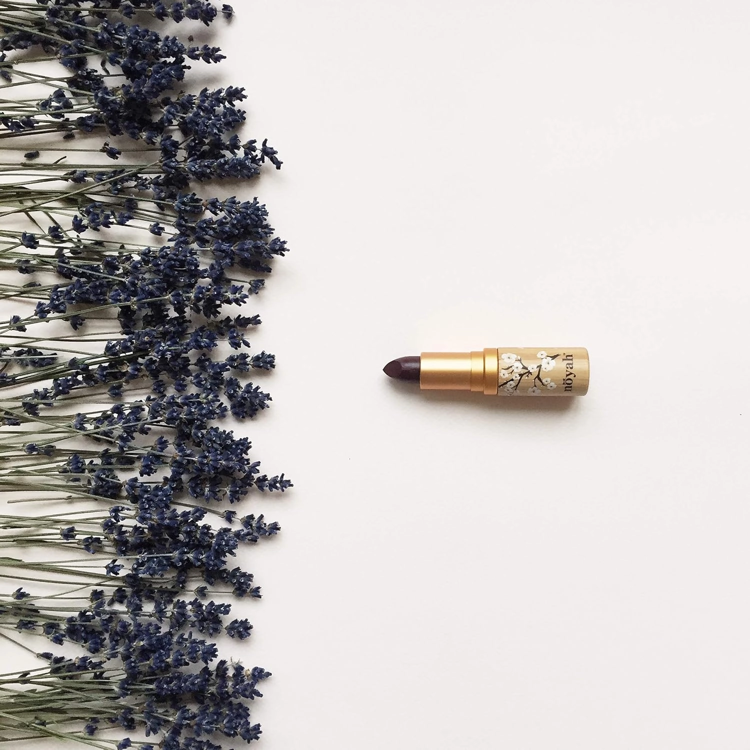 Noyah Clean Natural Lipstick, Currant News, 0.16 oz.