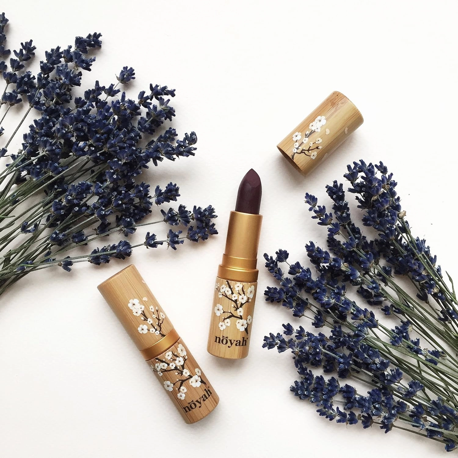 Noyah Clean Natural Lipstick, Currant News, 0.16 oz.