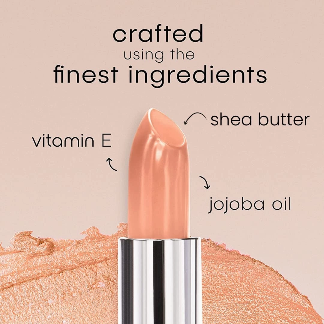 nude envie - Lipstick - Creamy & Long-Lasting Finish - Velvety Texture & Easy Application - Luxury Hydration - With Shea Butter, Vitamin E & Jojoba Oil - Vegan, Paraben-Free & Cruelty-Free - Naked