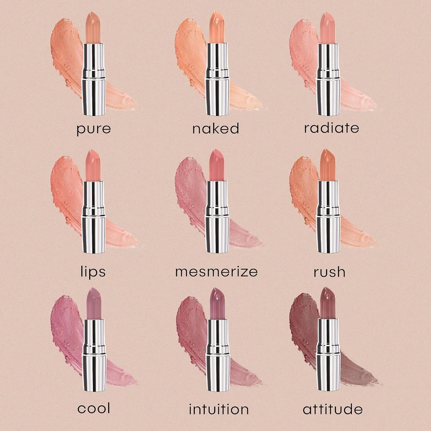 nude envie lipstick - Enriched with Vitamin E and Jojoba Oil (Lips)