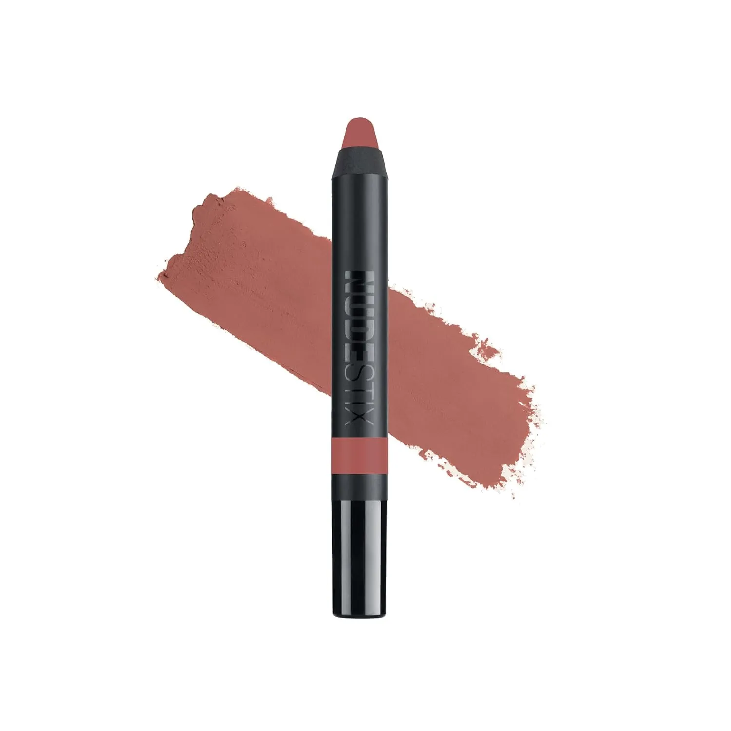 Nudestix Magnetic Matte Lip Color, Lipstick   Lip Liner   Lip Stain, 3-in-1Multi Use Makeup Pencil, Long Lasting Pigment, Kiss Proof, Smudge Proof, Waterproof, Bold Nude Looks