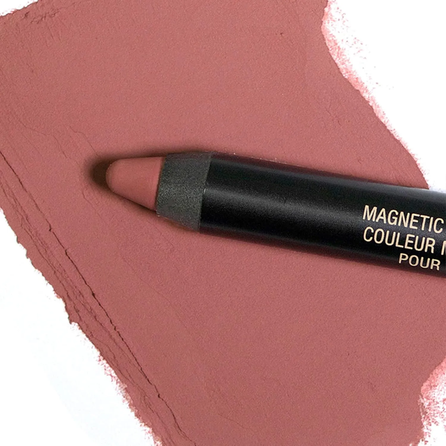 Nudestix Magnetic Matte Lip Color, Lipstick   Lip Liner   Lip Stain, 3-in-1Multi Use Makeup Pencil, Long Lasting Pigment, Kiss Proof, Smudge Proof, Waterproof, Bold Nude Looks