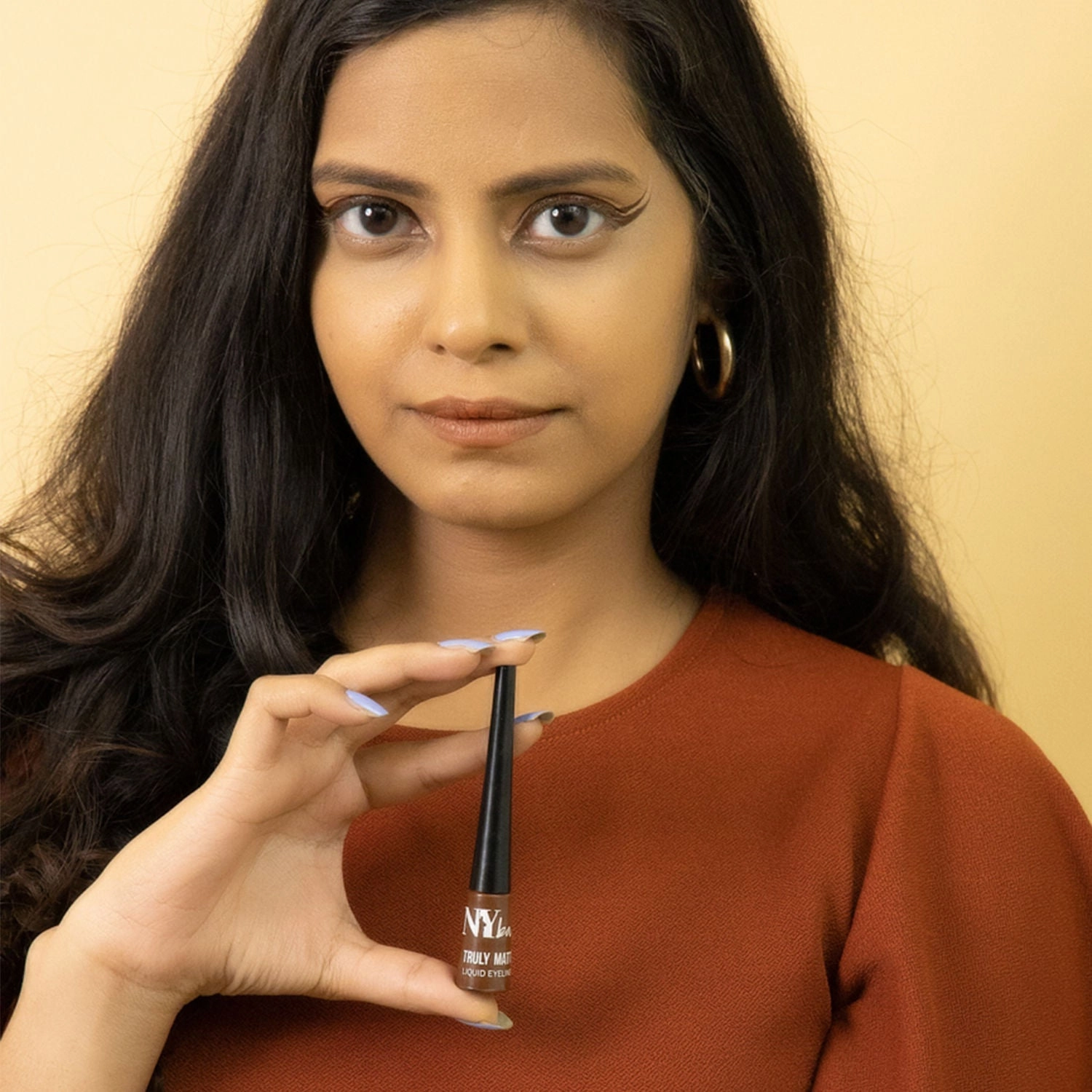 NY Bae Truly Matte Liquid Eyeliner | Boss Brown 3 (4.5 ml)