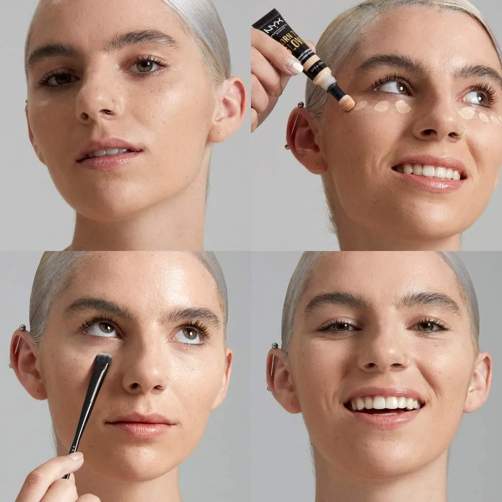 NYX PROFESSIONAL MAKEUP Born To Glow Radiant Concealer, Medium Coverage - Vanilla